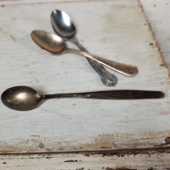 VTG Silver Plated / Stainless Baby Spoon Collection of 3- Walco, Rogers & Sons - Picture 6 of 7